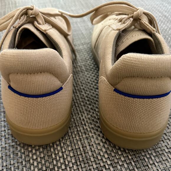 ROTHY'S **RETIRED COLOR** Men's RS01 Washable Sneaker EU43/US10 Tan/Beige Preppy - Picture 3 of 7